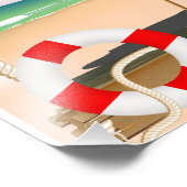 Mablethorpe Holiday Poster (Ecke)