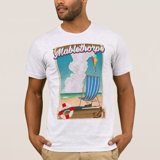Mablethorpe Holiday Poster T-Shirt (Vorderseite)