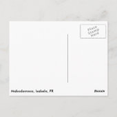 Mabodamaca Isabela Postkarte (Rückseite)