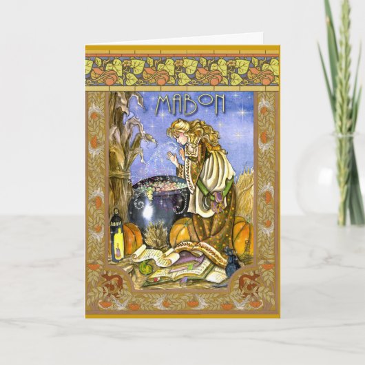 Mabon Karte (Vorderseite)