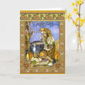 Mabon Karte (Gelbe Blume)