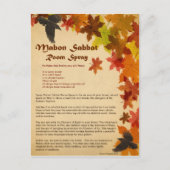 Mabon Room Spray Postcard Postkarte (Vorderseite)