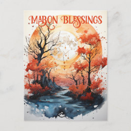 Mabon Sessings Postkarte