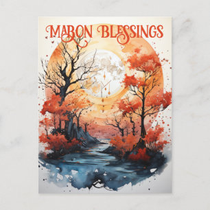 Mabon Sessings Postkarte