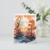 Mabon Sessings Postkarte (Stehend Vorderseite)