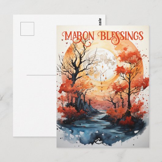 Mabon Sessings Postkarte (Vorne/Hinten)
