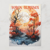 Mabon Sessings Postkarte (Vorderseite)
