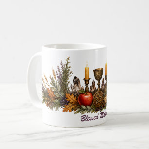 Mabon-Wicca-Altar-Herbst-Tagundnachtgleiche-Tasse Kaffeetasse