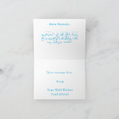 Mabrook Aqeeqah Mubarak - Islamische Neue Babykart Karte (Innenseite)