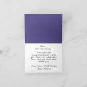 Mabrook Islamische Gratulationen Hochzeit Karte (Innenseite)