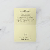 Mabrook Sie sind verheiratet Gruß Karte (Innenseite)