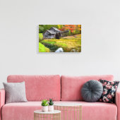 Mabry Mill im Herbst Leinwanddruck (Insitu (Wohnzimmer))