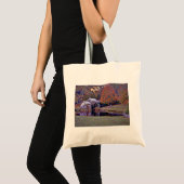 Mabry Mill in der Herbsttasche Tragetasche (Vorderseite (Produkt))