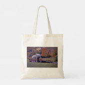 Mabry Mill in der Herbsttasche Tragetasche (Rückseite)