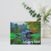 Mabry Mill Postkarte (Stehend Vorderseite)