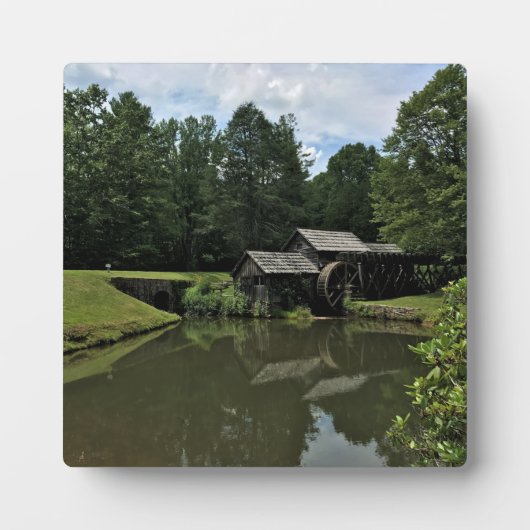 Mabry Mill, Virginia Fotoplatte (Vorderseite)