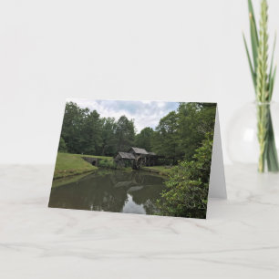 Mabry Mill, Virginia Karte