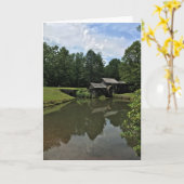 Mabry Mill, Virginia Karte (Gelbe Blume)