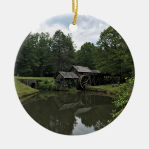Mabry Mill, Virginia Keramik Ornament