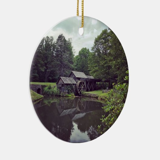 Mabry Mill, Virginia Keramik Ornament (Rechts)