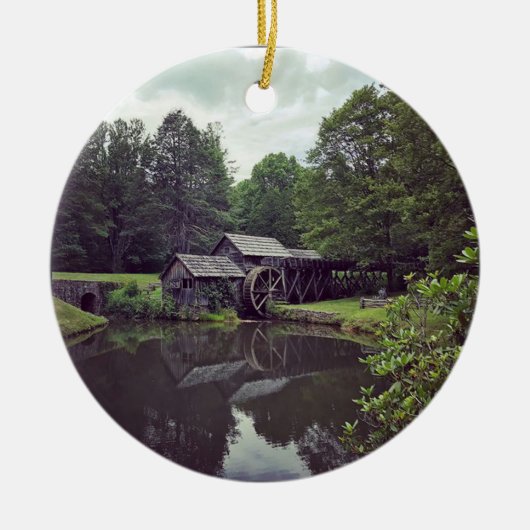 Mabry Mill, Virginia Keramik Ornament (Vorne)