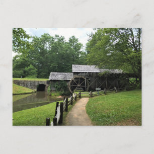 Mabry Mill, Virginia Postkarte