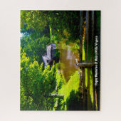 Mabry Mills Virginia Jigsaw Puzzle (Vertikal)