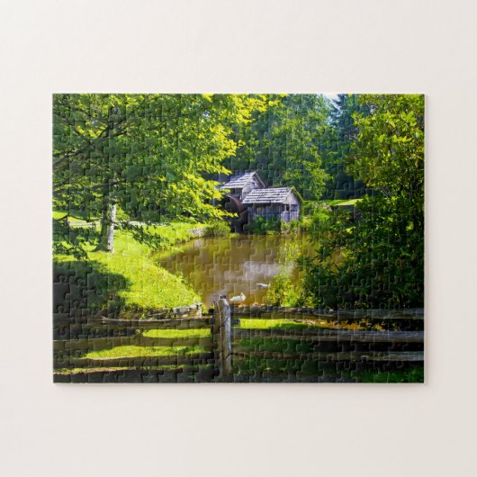 Mabry Mills Virginia Puzzle (Horizontal)