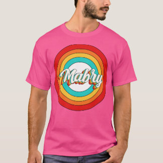 Mabry Name Shirt Vintag Mabry Circle
