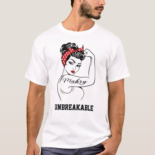Mabry Unbreakable Nachname T-Shirt (Vorderseite)
