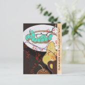 Mabuchi Früchte klassisch japanisch noch Leben Vin Postkarte (Stehend Vorderseite)