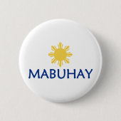 Mabuhay Button (Vorderseite)