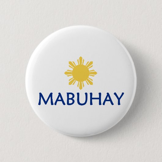 Mabuhay Button (Vorderseite)