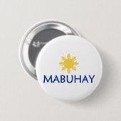 Mabuhay Button (Vorne & Hinten)