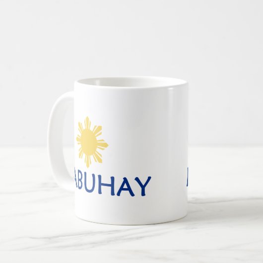 Mabuhay Kaffeetasse (Vorderseite Links)