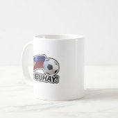 Mabuhay! Philippines Soccer Cheer Kaffeetasse (Vorderseite Links)