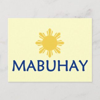 Mabuhay Postkarte