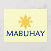 Mabuhay Postkarte (Vorderseite)