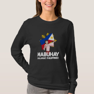 Mabuhay Salamat Philippinen Pilipinas Proud Filipi T-Shirt