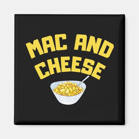 Mac And Cheese| Makkaroni mit Käse Magnet (Vorne)
