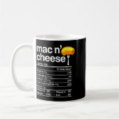 Mac And Cheese Nutrition Funny Thanksgiving Mac N' Kaffeetasse (Links)