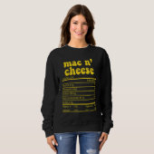 Mac And Cheese Nutrition Thanksgiving Mac N' Chee Sweatshirt (Vorne ganz)