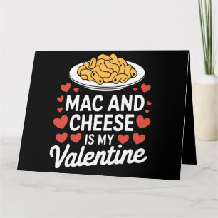 Mac And Cheese Valentinstag Mac n Cheese Liebhaber Karte
