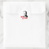 MAC ATTACK T - SHIRT RUNDER AUFKLEBER (Tasche)