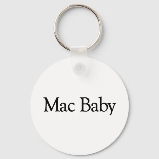 Mac Baby Schlüsselanhänger (Vorderseite)