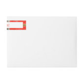 MAC BAIN TARTAN 1"x7.25" Really Wide Labels (Vorderseite)
