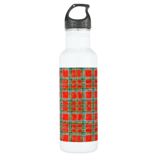 MAC BAIN TARTAN 24oz Wasserflasche Edelstahlflasche (Vorderseite)