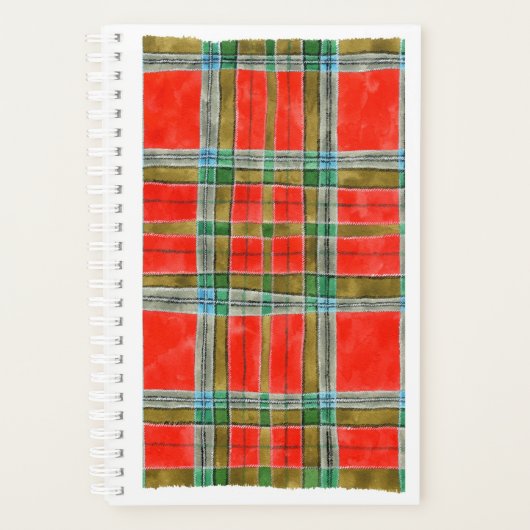MAC BAIN TARTAN 5.5x8.5 Planer / Kalender (Vorderseite)