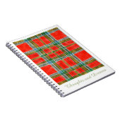 MAC BAIN TARTAN 6.5x8.75 Notebook Notizblock (Rechte Seite)