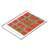 MAC BAIN TARTAN 6.5x8.75 Notebook Notizblock (Linke Seite)